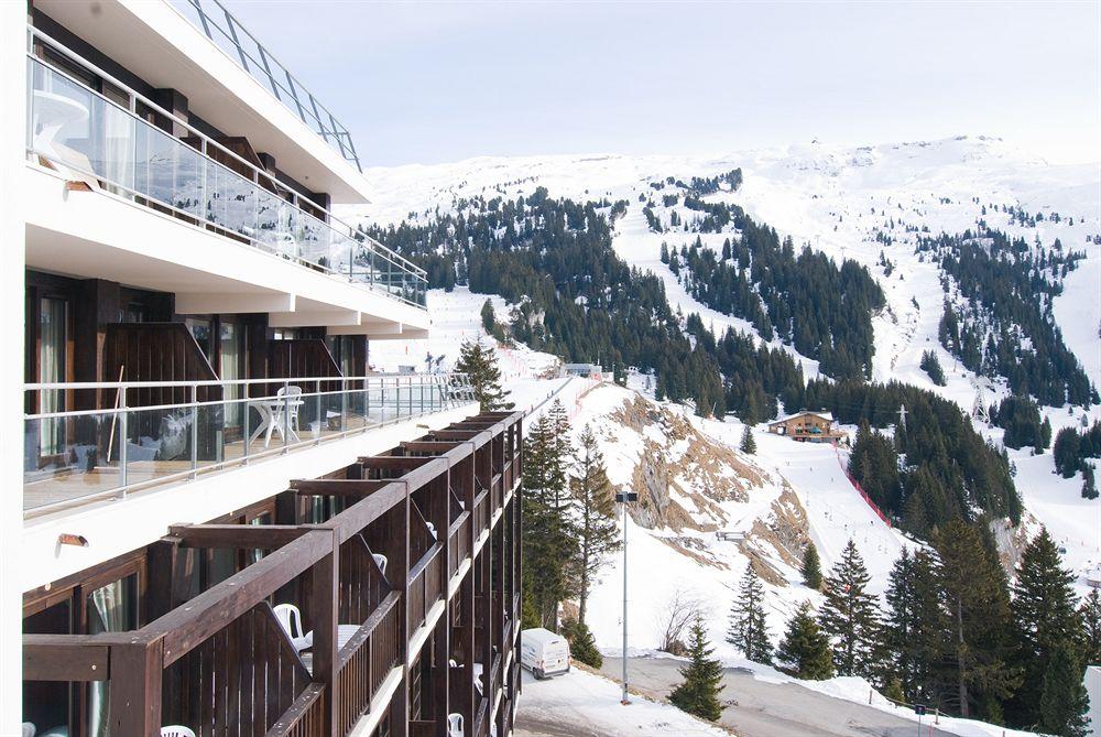 Madame Vacances Les Terrasses De Veret Flaine Buitenkant foto